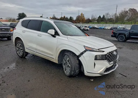 2022 Hyundai Santa Fe Calligraphy z USA, uszkodzony, nr VIN 5NMS5DAL4NH447609